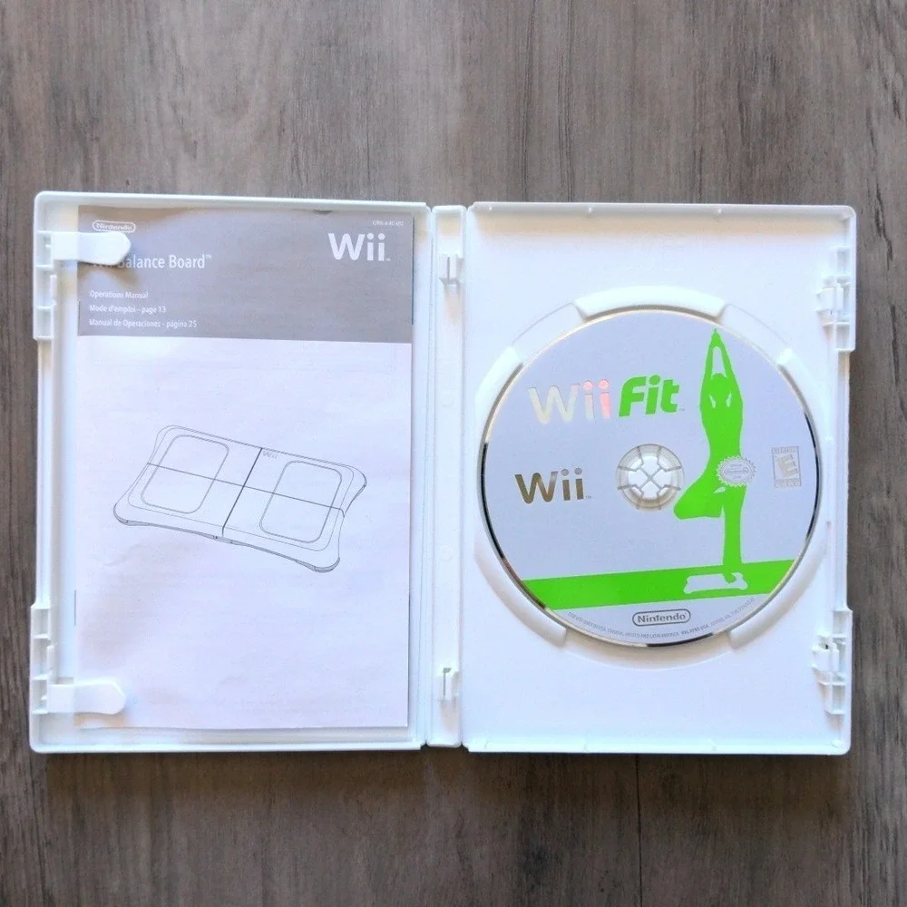 Nintendo Wii Fit Video Game with Manual Case Tested‎